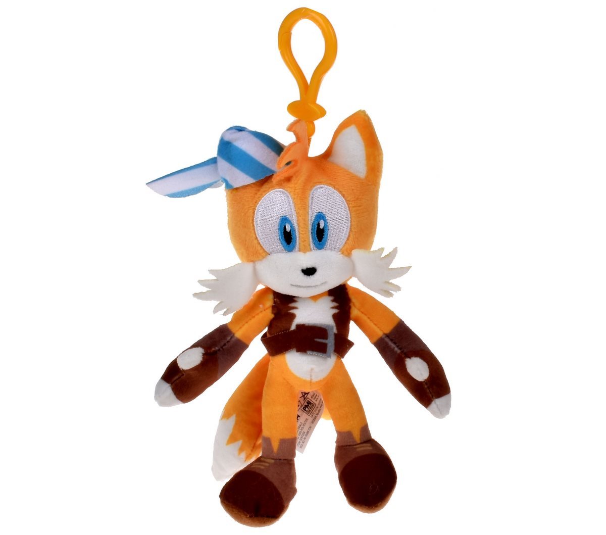 Peluche De 15 Cms Con Clip Para Colgar Sonic - Tails